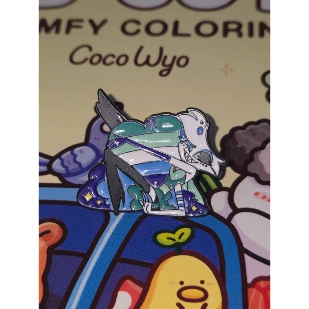 Hazbin Hotel collectors enamel pin